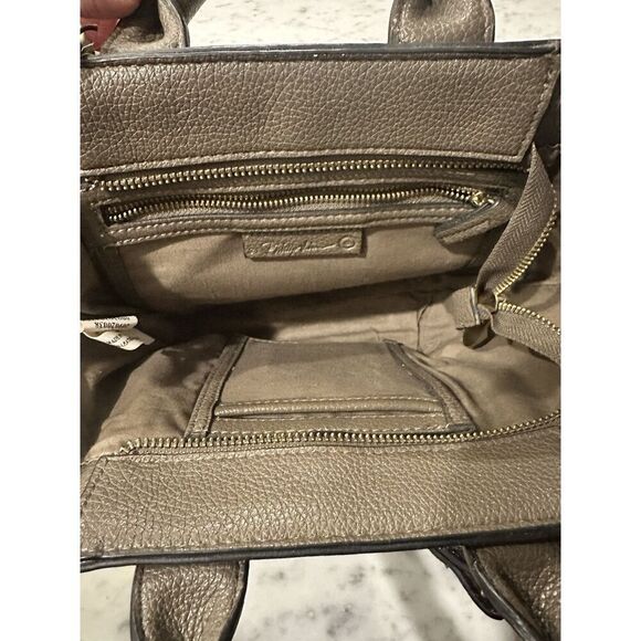 3.1 Phillip Lim Pashli Mini Satchel In Brown Faux Leather - Picture 9 of 14